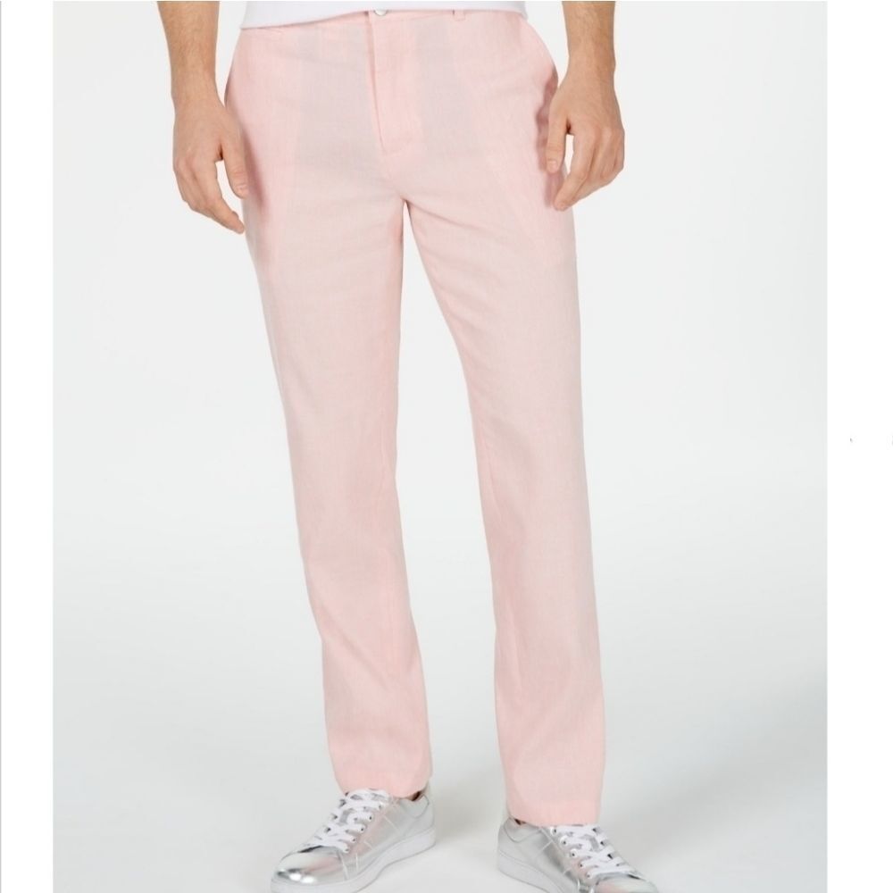 I-N-C  CLASSIC LIGHT PINK MEN'S PANTS